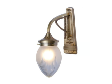 ROME I - Handmade brass wall lamp by Patinas Lighting - view 2